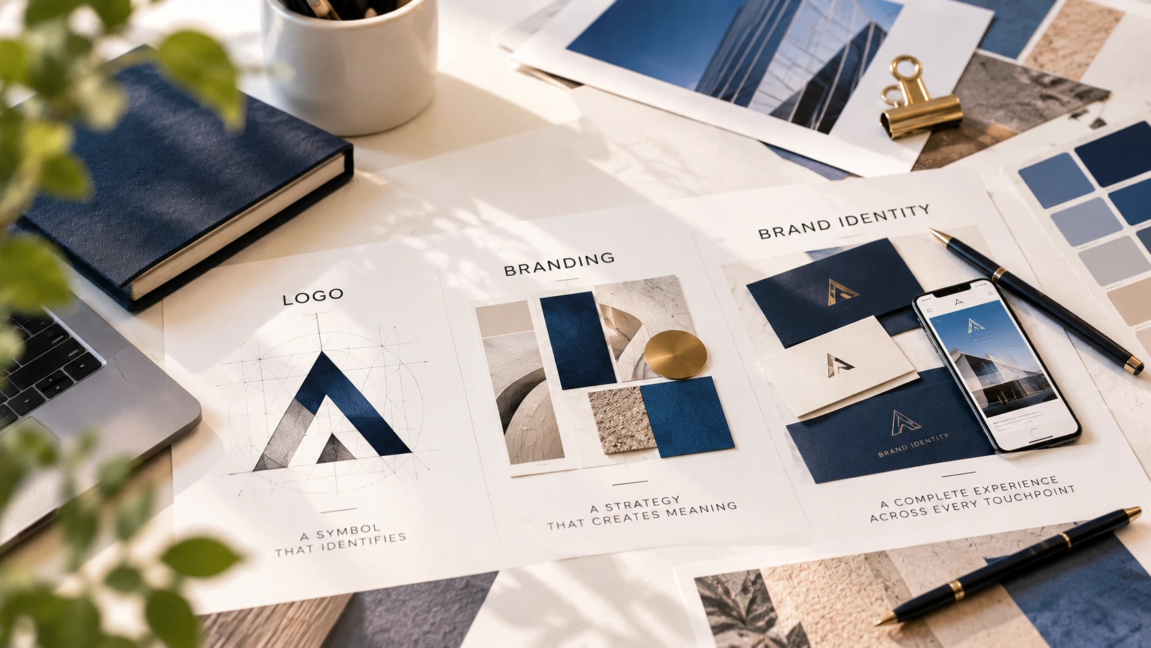Logo vs branding vs brand identity explained